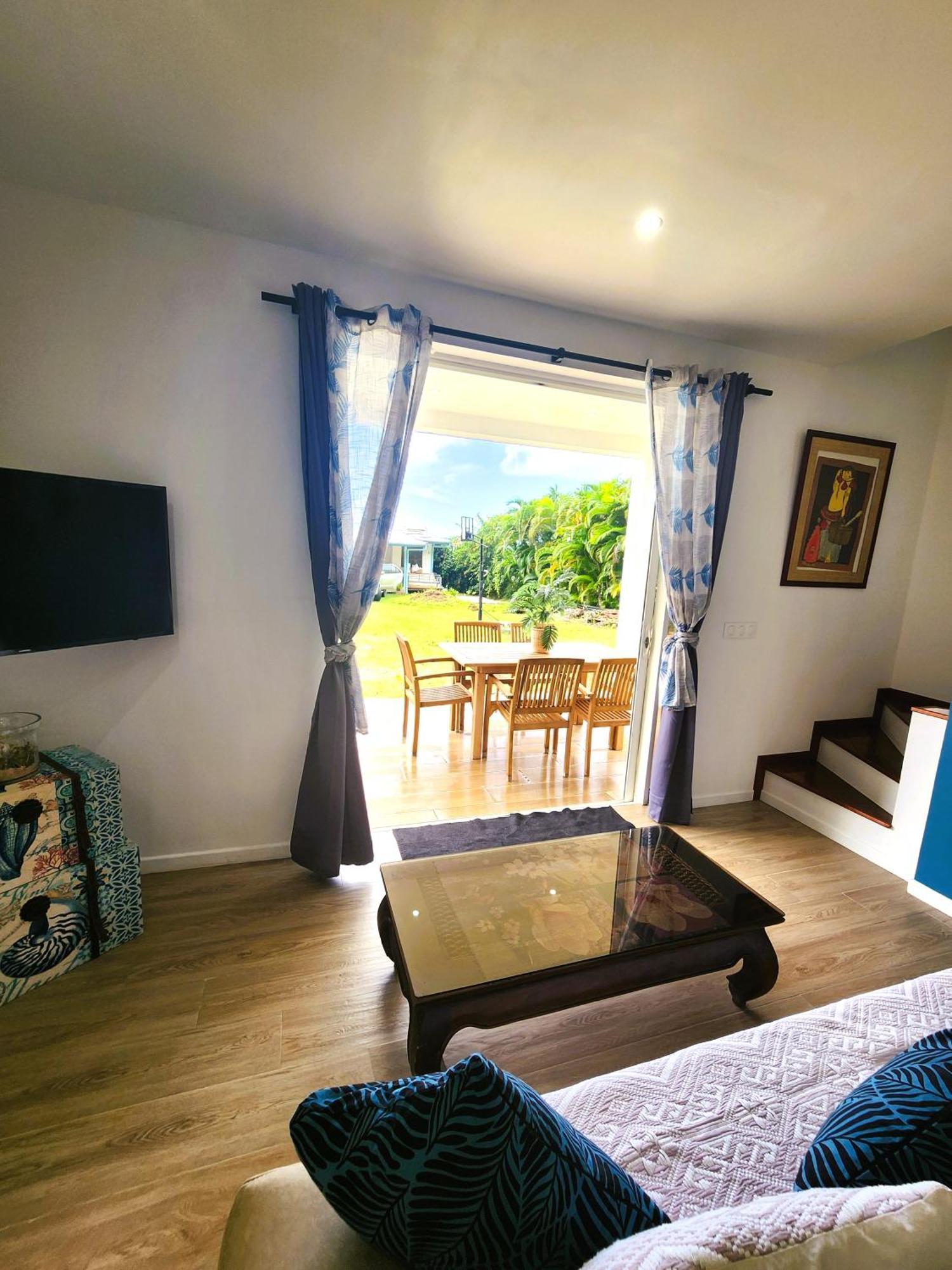Duplex En Bord De Mer Fare Tahitea Pension Taputapuapea 외부 사진
