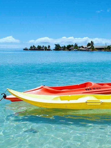 Duplex En Bord De Mer Fare Tahitea Pension Taputapuapea 외부 사진