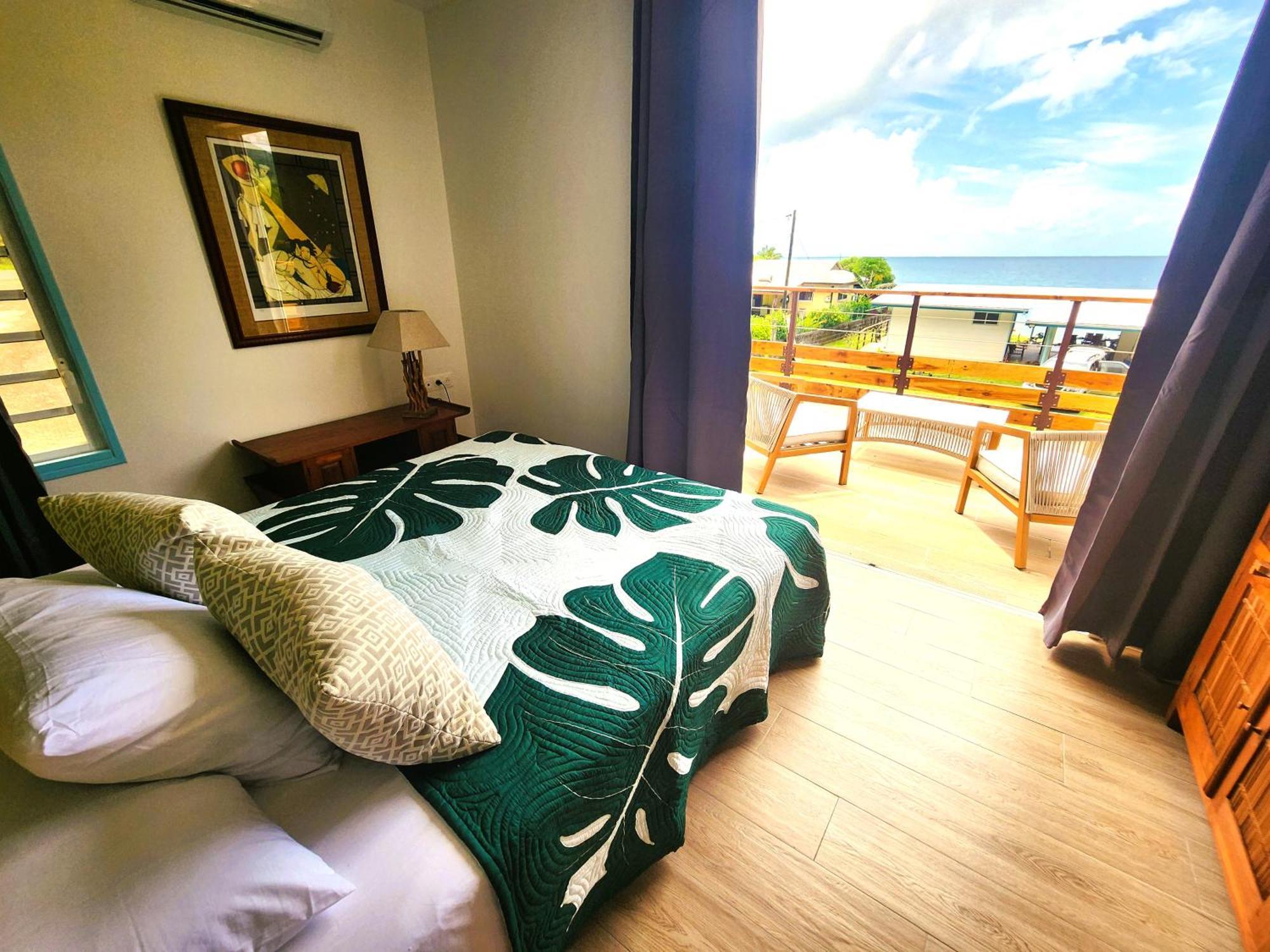 Duplex En Bord De Mer Fare Tahitea Pension Taputapuapea 외부 사진