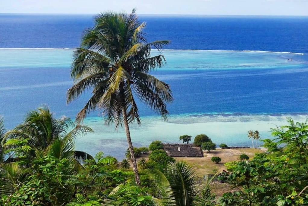 Duplex En Bord De Mer Fare Tahitea Pension Taputapuapea 외부 사진